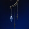 JUL-D10-11-M Ear Cuff D10 Bronze - Blue Matte Ear Cuff D10 Bronze - Blue Matte