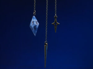 Ear Cuff D10 Bronze - Blue