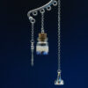 Ear Cuff Potion Silver - Cream Blue