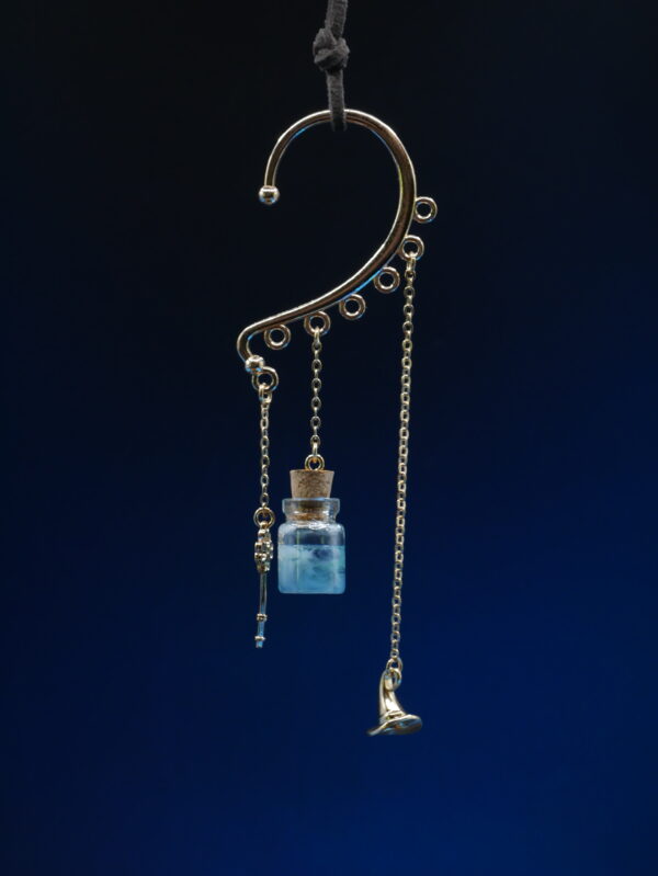 Ear Cuff Potion KC Gold - Stormy Blue