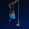 JUL-POT-05 Ear Cuff Potion KC Gold - Blue (2) Ear Cuff Potion KC Gold - Blue