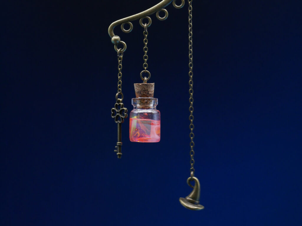 Ear Cuff Potion Bronze - Orange