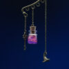 Ear Cuff Potion Bronze - Purple Pink